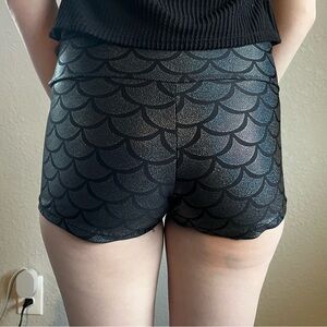 Mermaid Gill Spandex Shorts